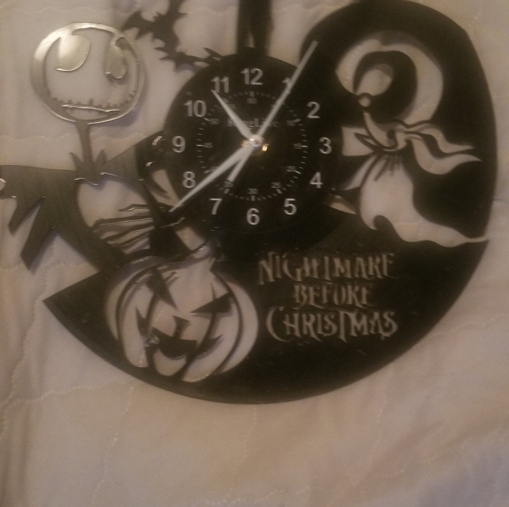 Night Before Christmas Clock